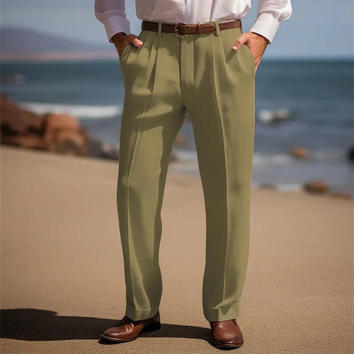 ROMAIN | Pantalon de lin élégant