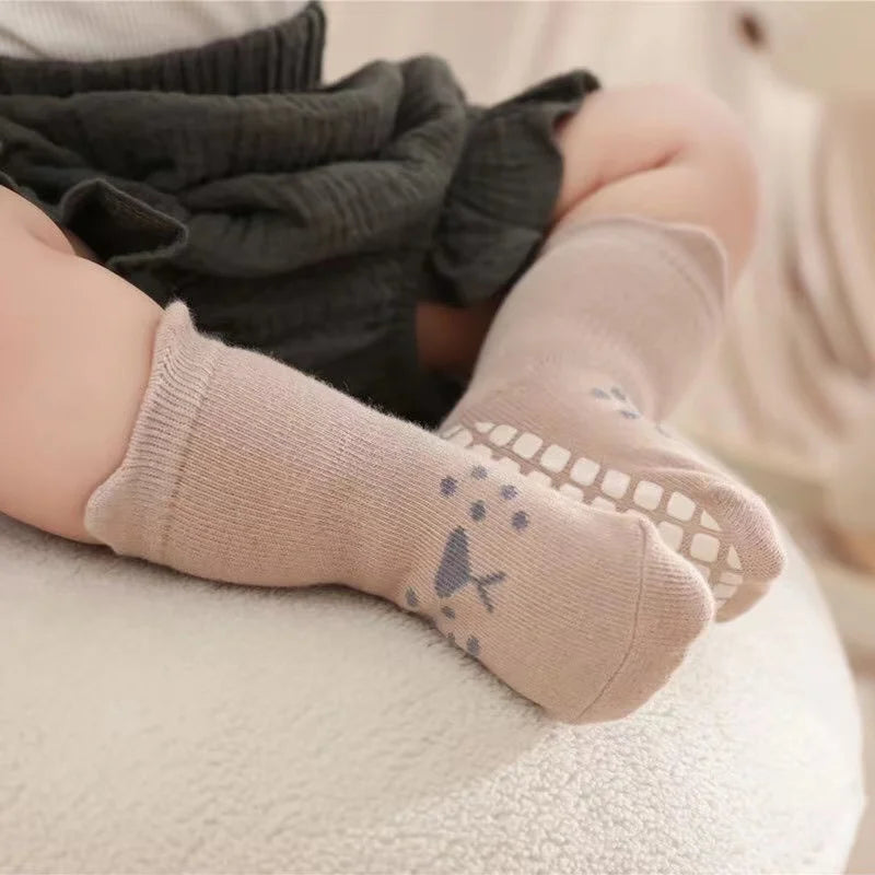 Babysokken Set – Schattige en Antislip Sokken voor Kleintjes