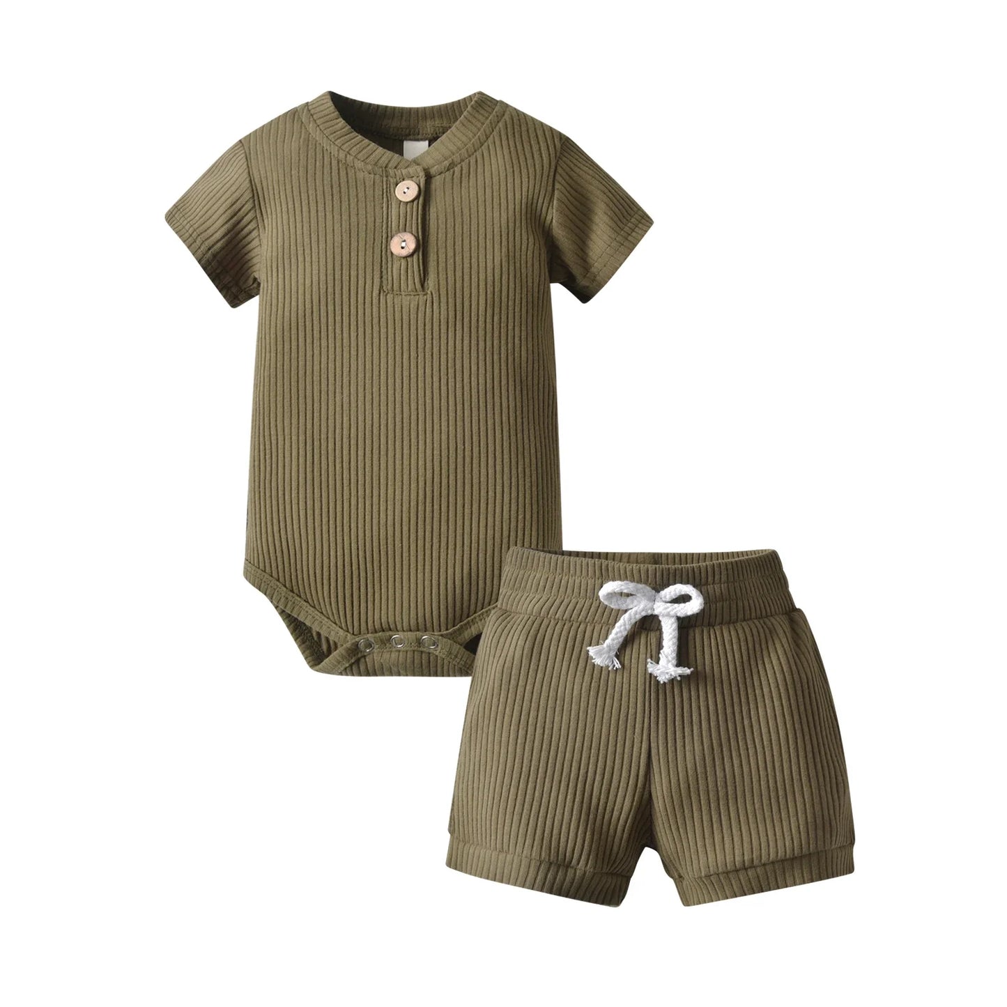 Baby Zomerset – Comfortabele en Stijlvolle Gebreide Tweedelige Outfit