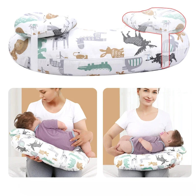 Multifunctioneel Voedingskussen - Comfort voor Moeder en Baby