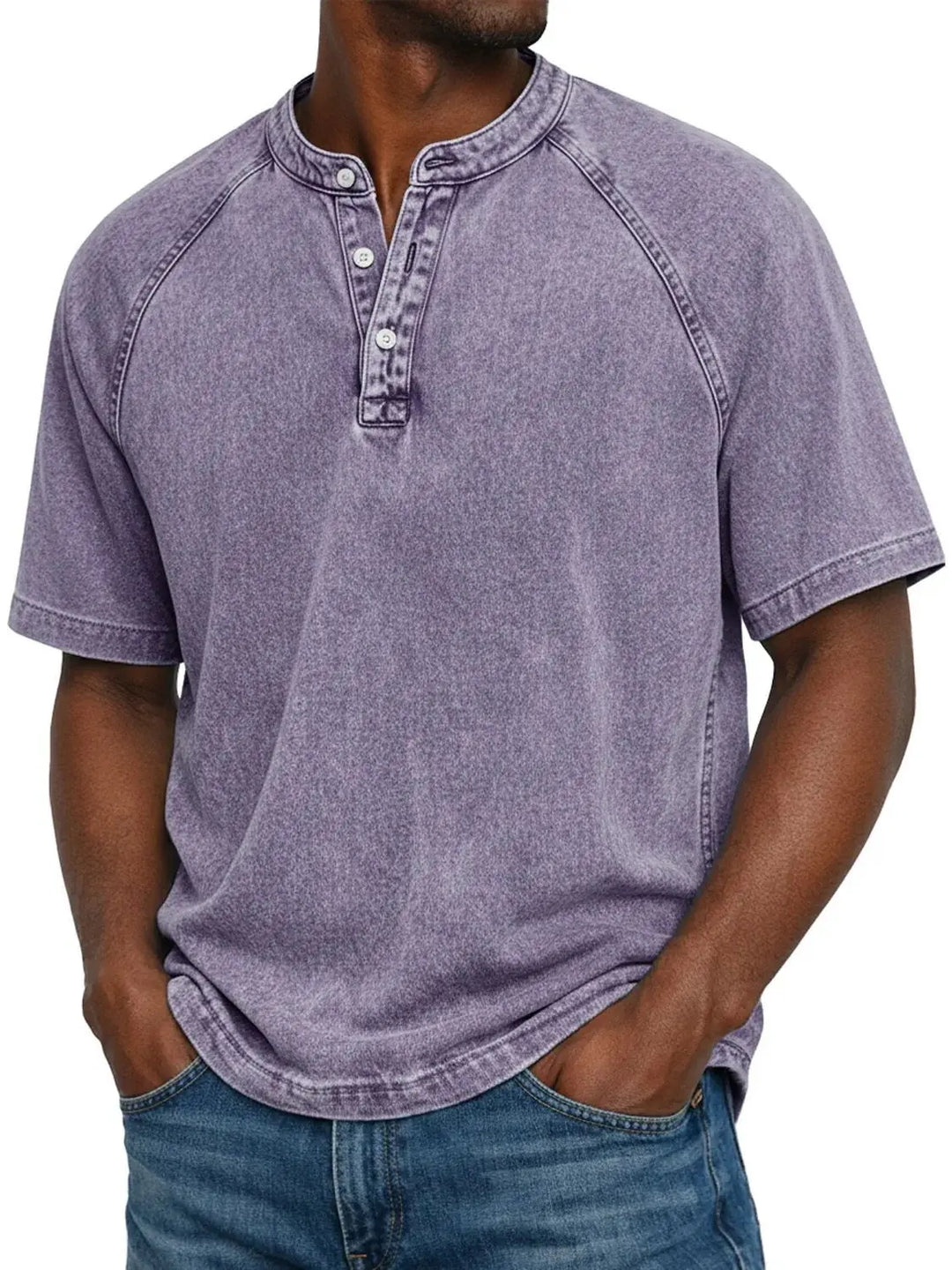 NATHAN | Chemise vintage boutonnée pour homme
