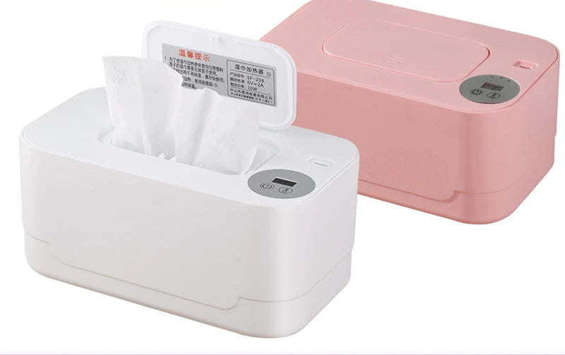 Babydoekjesverwarmer met LED Display - Warme Doekjes voor Comfortabele Verzorging