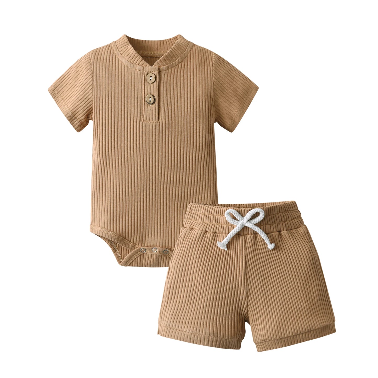 Baby Zomerset – Comfortabele en Stijlvolle Gebreide Tweedelige Outfit