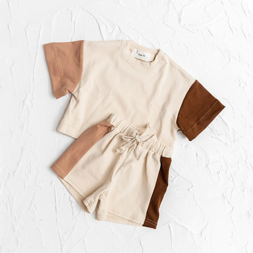 Zomerset voor Peuters – Comfortabele Katoenen T-shirt en Shorts Set