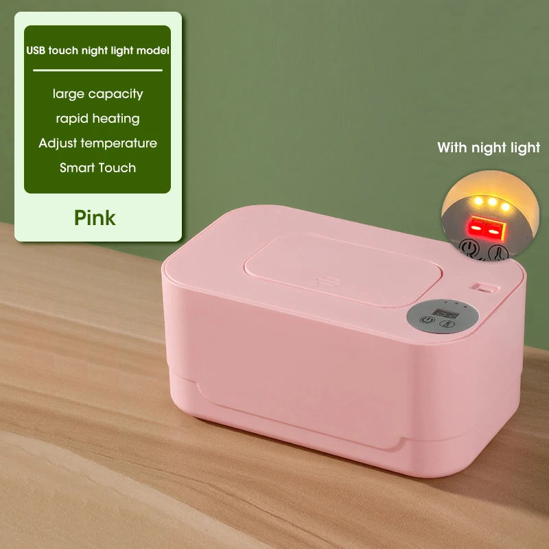 Babydoekjesverwarmer met LED Display - Warme Doekjes voor Comfortabele Verzorging