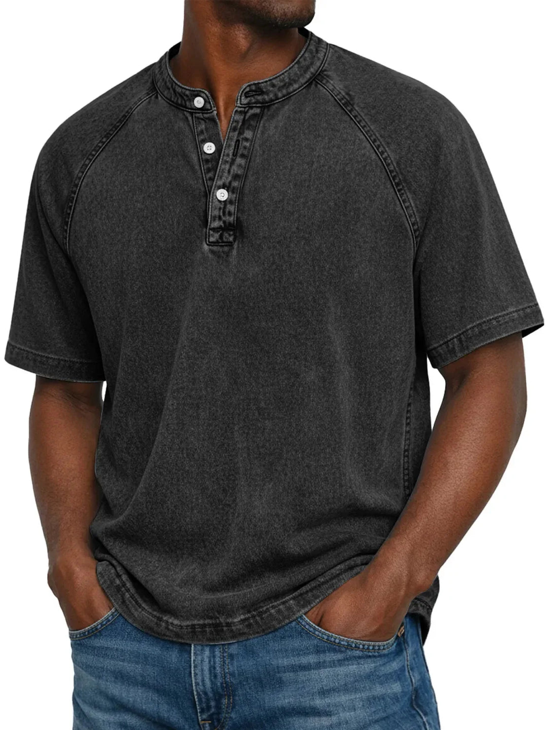 NATHAN | Chemise vintage boutonnée pour homme