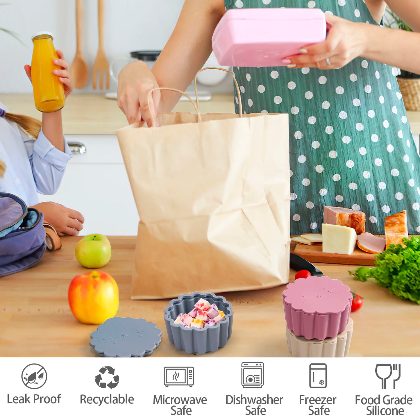 Baby Snackbeker - Morsvrij en Handig voor Onderweg