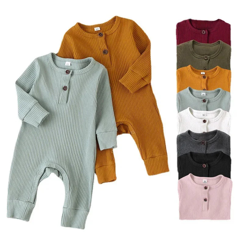 Zachte Baby Romper – Comfortabel en Stijlvol voor het Hele Jaar