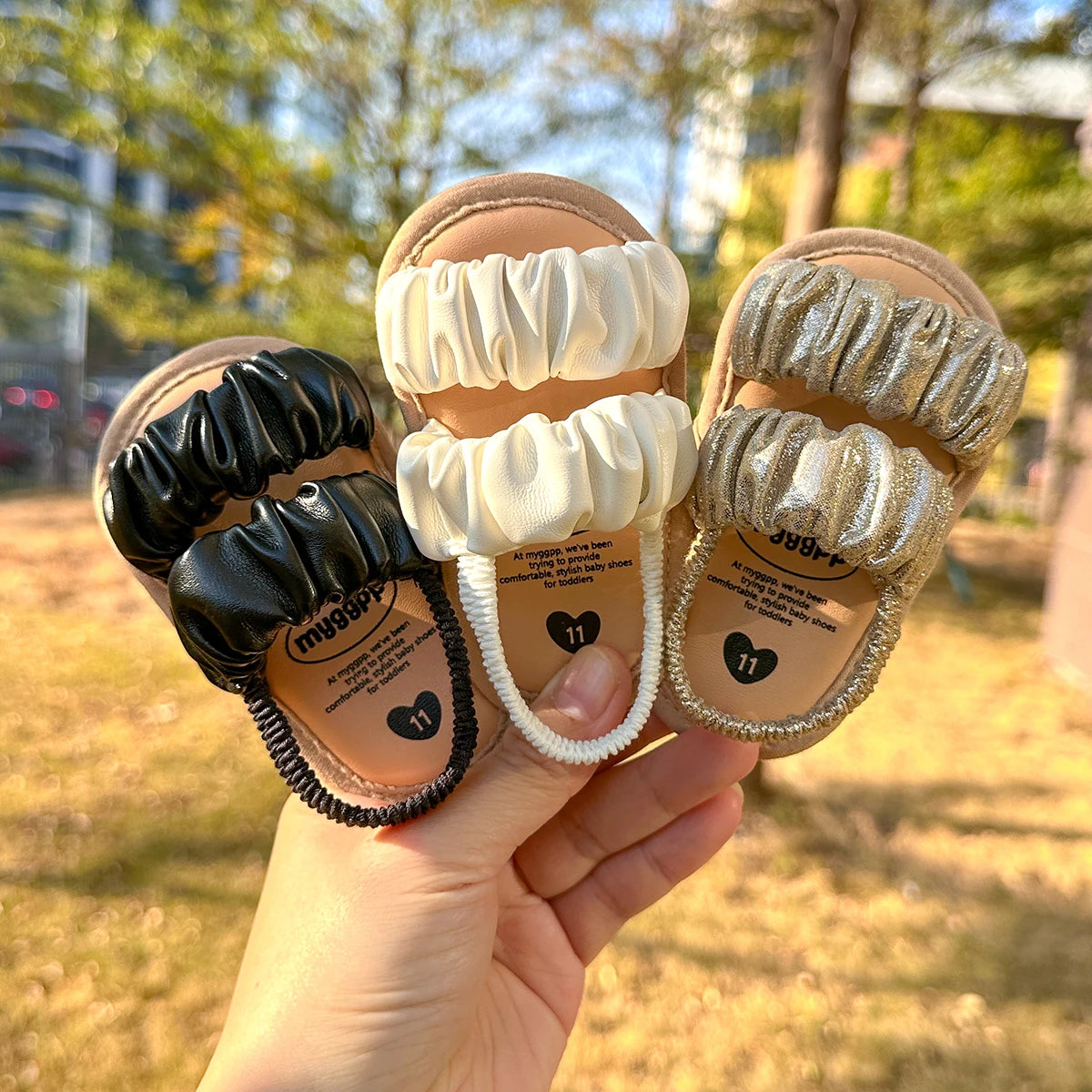 Schattige Babysandalen – Zacht & Stijlvol voor Zomerse Dagen