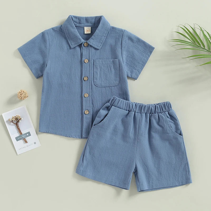Zomerset voor Jongens – Stijlvolle en Comfortabele Katoenen Outfit