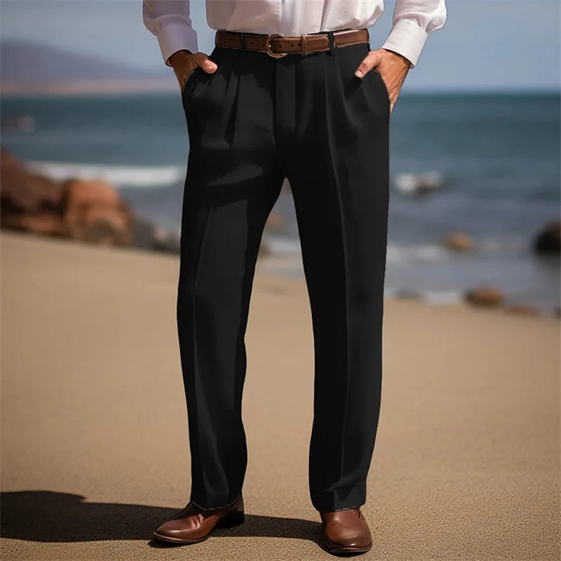 ROMAIN | Pantalon de lin élégant