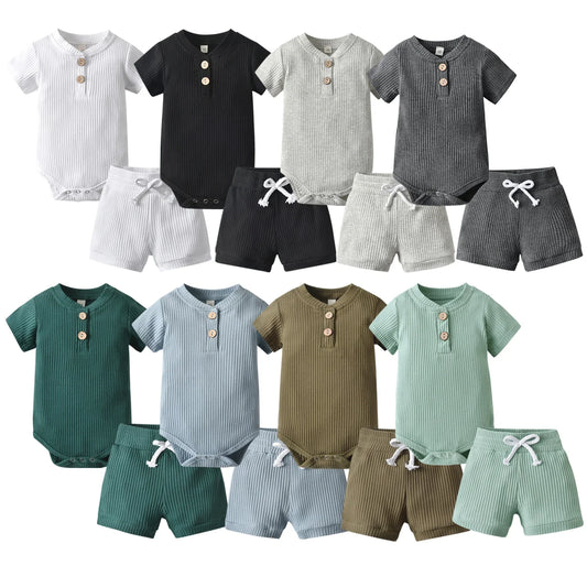 Baby Zomerset – Comfortabele en Stijlvolle Gebreide Tweedelige Outfit