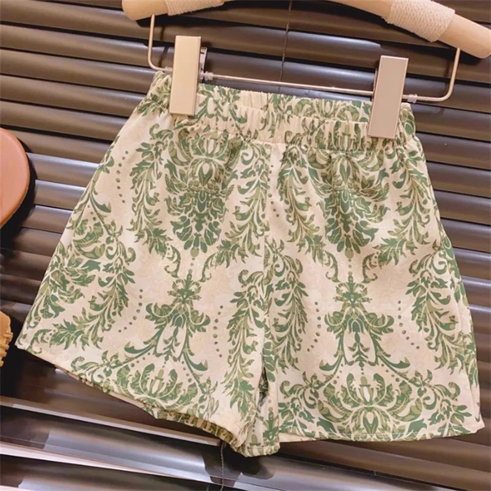 Schattige Bloemen Set voor Meisjes – Stijlvol en Luchtig voor de Zomer