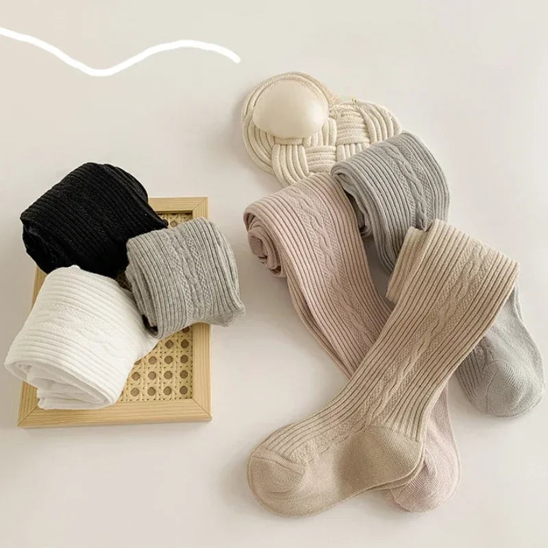 Kindermaillot Set – Zachte en Warme Gebreide Panty’s voor Meisjes