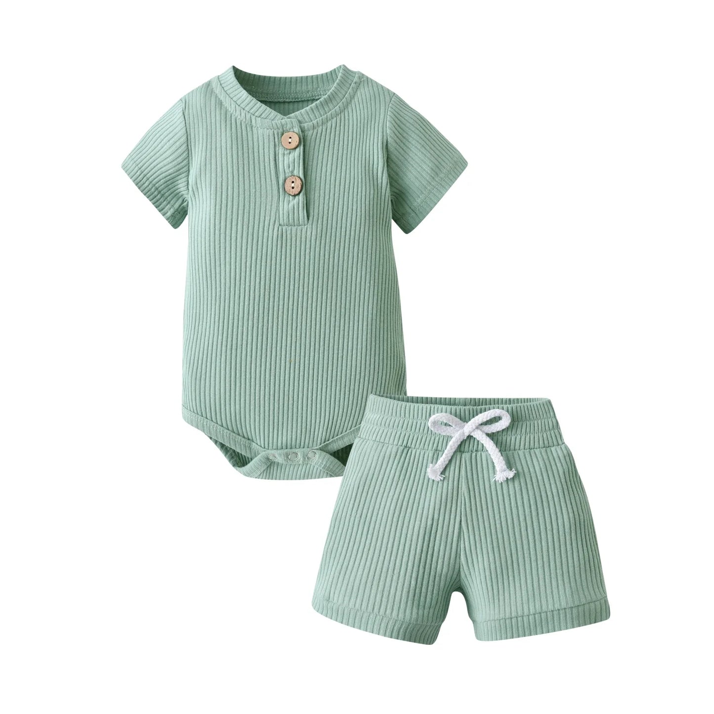 Baby Zomerset – Comfortabele en Stijlvolle Gebreide Tweedelige Outfit