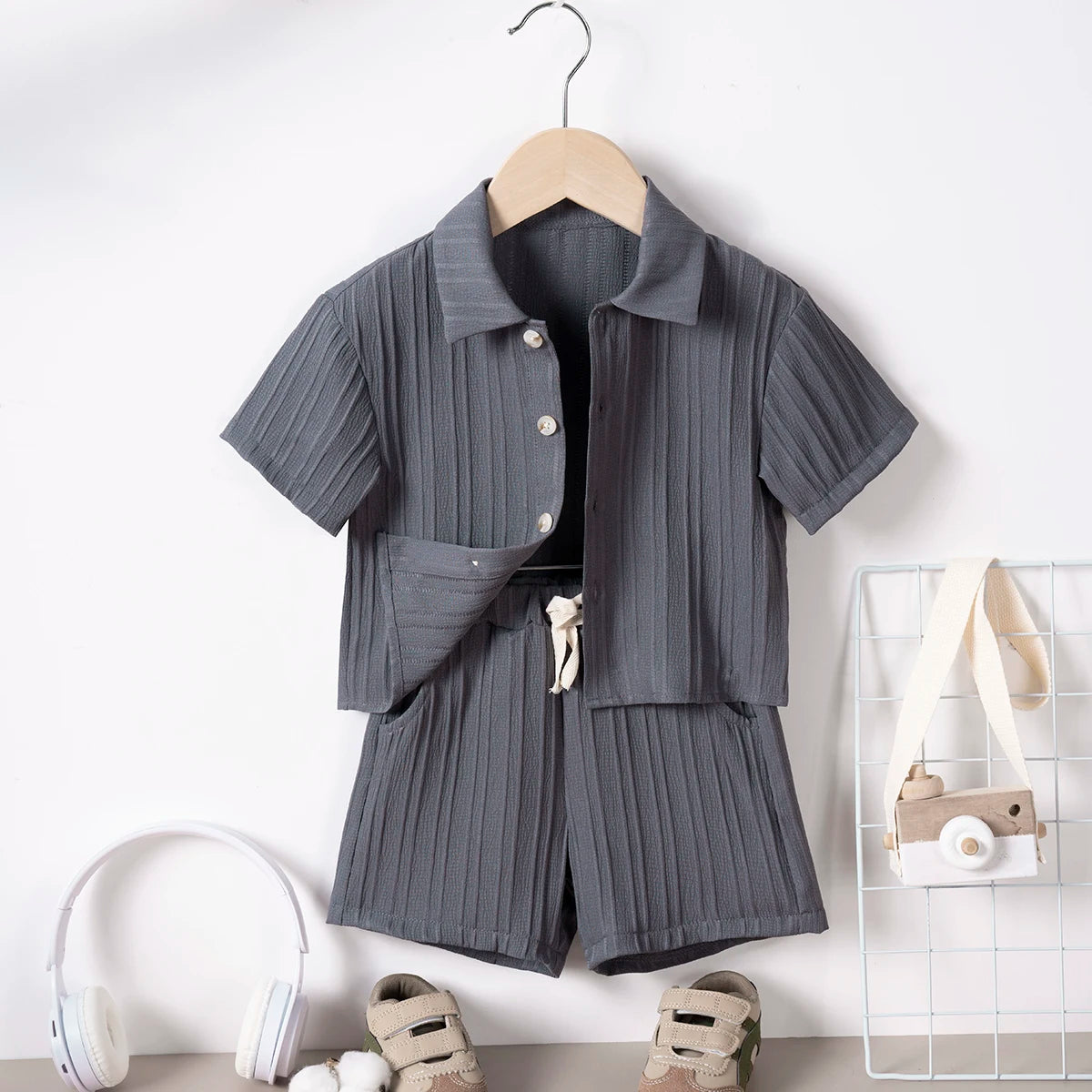 Kinder Zomerset – Stijlvolle en Comfortabele Tweedelige Outfit