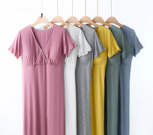 Voedingsnachtjapon van Loobie - Comfort en Stijl voor Moeders