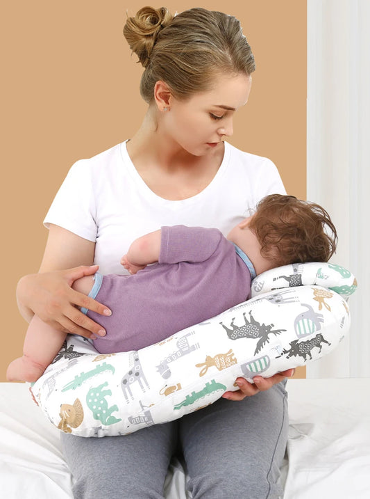 Multifunctioneel Voedingskussen - Comfort voor Moeder en Baby