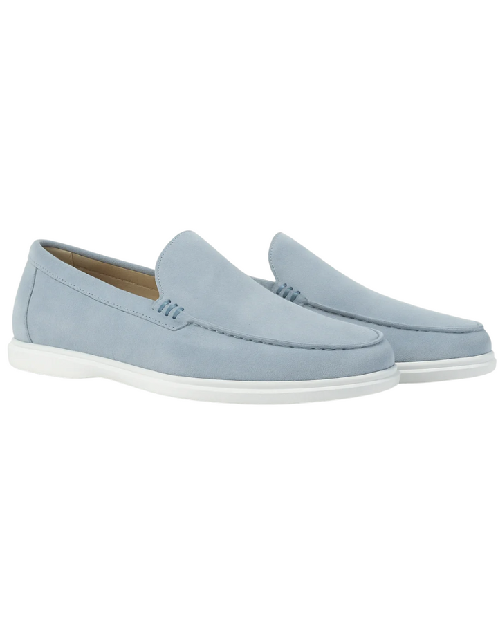 MAXIMILIEN | Mocassins en suède décontractés