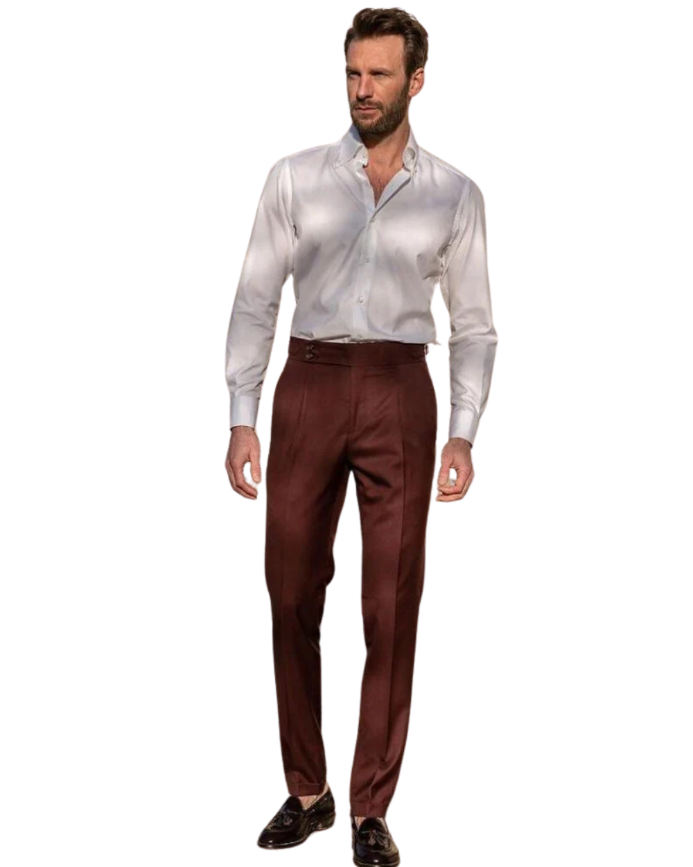 VALENTIN | Pantalon en lin Gold Coast