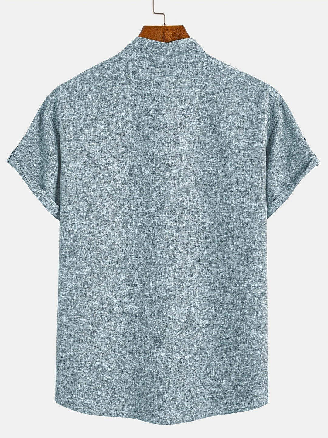 MARCEL | Chemise élégante à manches courtes et col montant