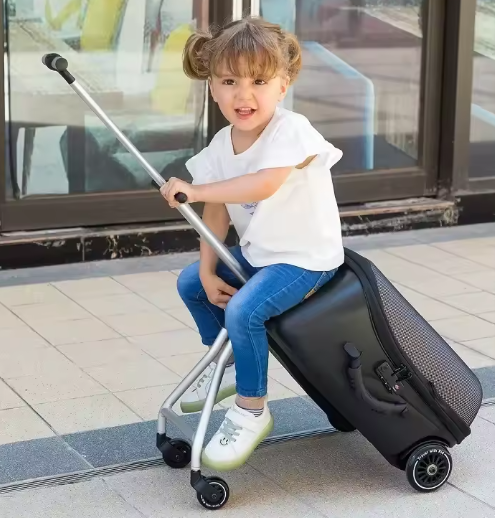 GoBuddy Luggage -  De Ultieme Reistrolley voor Ouders en Kinderen